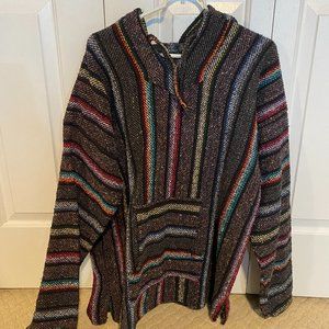 Baja Poncho Drug Rug